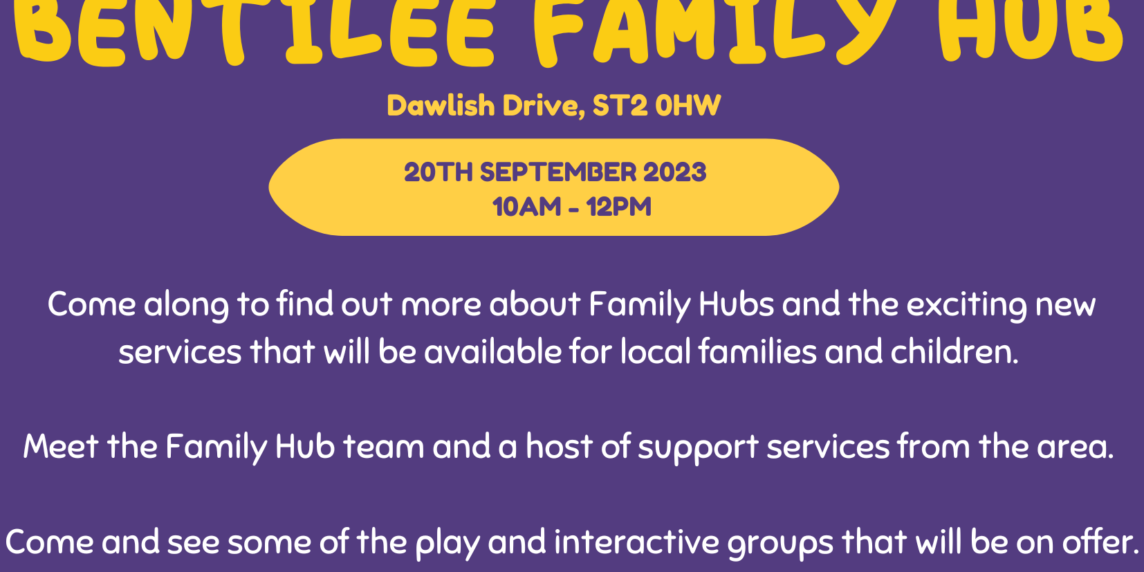 BENTILEE Family hub Square card